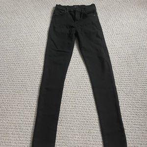 EUC Black Citizens of Humanity Black skinny Rocket Jeans, size 26